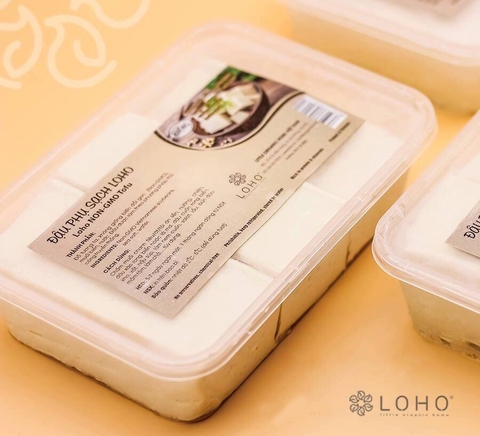 Đậu phụ không biến đổi gien LOHO hộp 600g