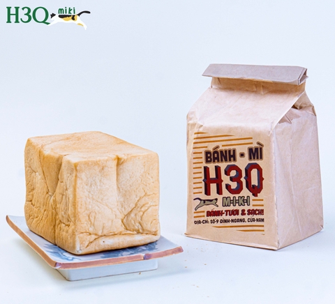 Bánh mì gối H3Q Miki 380g sản xuất từ bơ New Zealand