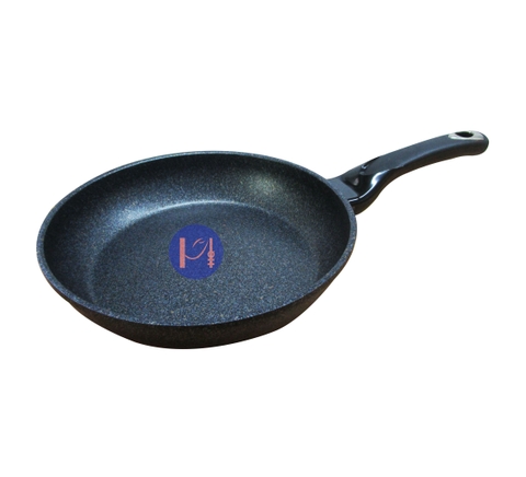 Chảo đá Nano nông lòng chống dính đáy từ Cookqueen Hàn Quốc 20 - 24 - 26- 28 - 30cm