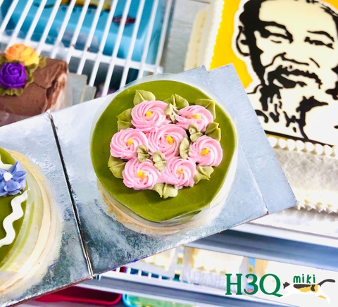 Bánh Mousse Mini trà xanh Nhật Bản H3Q Miki làm từ bơ sữa New Zealand