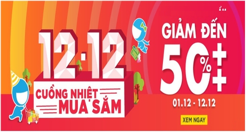 Siêu Sale Cuối Năm 12/12- Đồng Hồ Đeo Tay Giảm Giá -50%