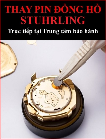 ⚡️Thay Pin đồng hồ⚡️Stuhrling⚡️ Địa chỉ Sửa chữa Uy tín⚡️