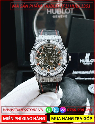 Đồng Hồ Nam Hublot F1 Classion Fusion Automatic Đính Đá Dây Da (42mm)