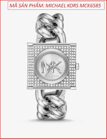 dong-ho-nu-michael-kors-chain-lock-mat-vuong-dinh-da-day-kim-loai-mat-xich-timesstore-vn