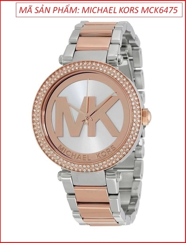 Đồng hồ Nữ Michael Kors Parker Hand Mặt Tròn Dây Demi Rose Gold (39mm)