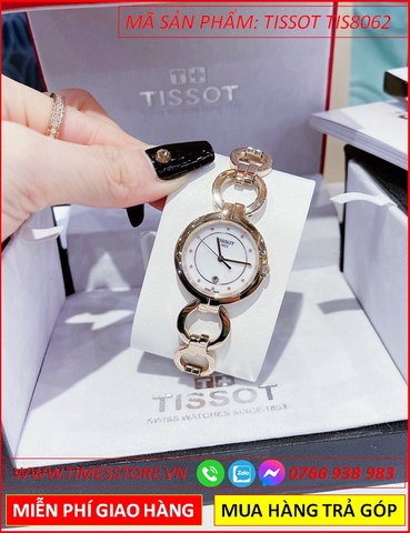 Đồng Hồ Nữ Tissot Flamingo Mặt Tròn Lắc Tay Rose Gold (30mm)