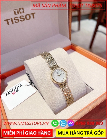 Đồng Hồ Nữ Tissot Mặt Tròn Trắng Dây Rose Gold (20mm)