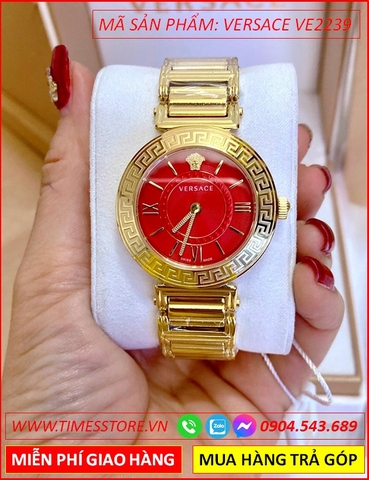 Đồng hồ Nữ Versace Tribute New Collection 2021 Vàng Full Gold (35mm)
