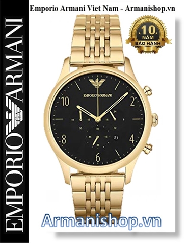 ⌚️Đồng Hồ Nam Emporio Armani Cao Cấp Vàng Gold Luxury AR1893