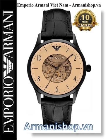 ⌚️Đồng Hồ Nam Emporio Armani Dây Da Meccanico Automatic AR1923