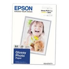 Giấy in ảnh A4 EPSON, 20 tờ/ram