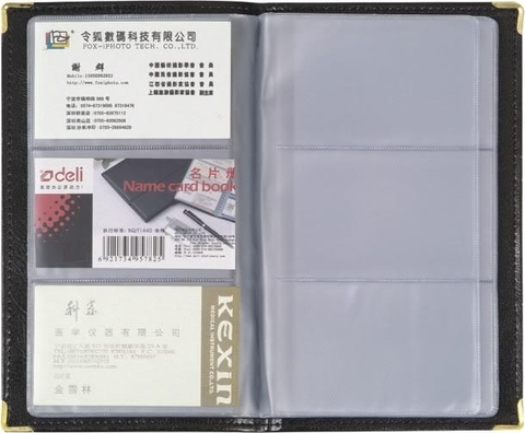Sổ đựng card các loại