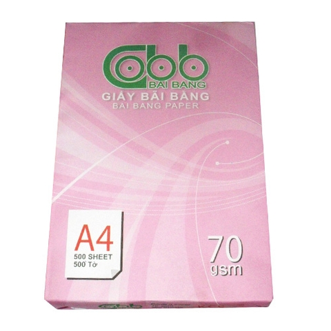 Giấy A4 ĐL70/84 - Bãi Bằng vỏ hồng