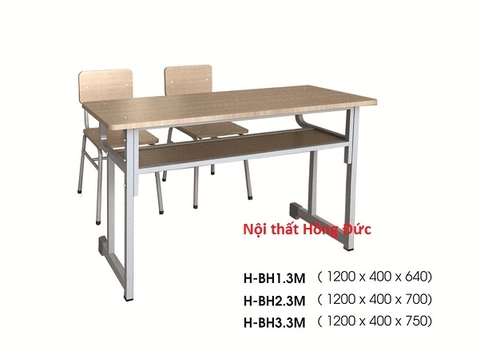 Bàn ghế Rời THCS H-BH2.3M