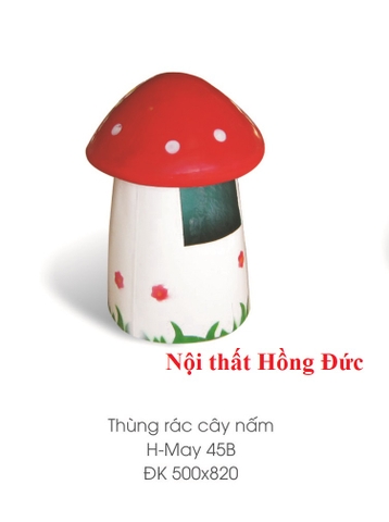 Thùng rác cây nấm H-may 45B