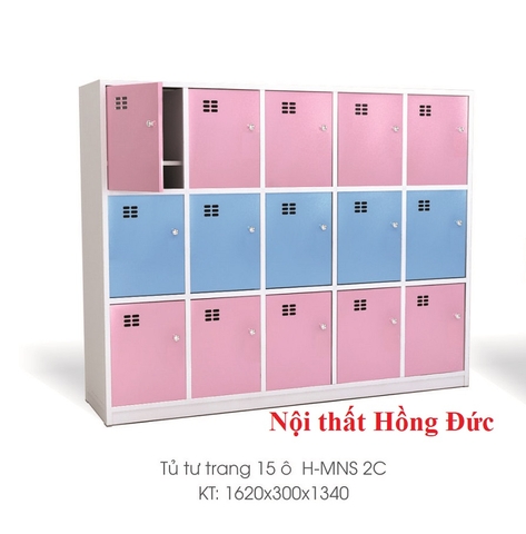 Tủ tư trang 15 ô H-MNS 2C