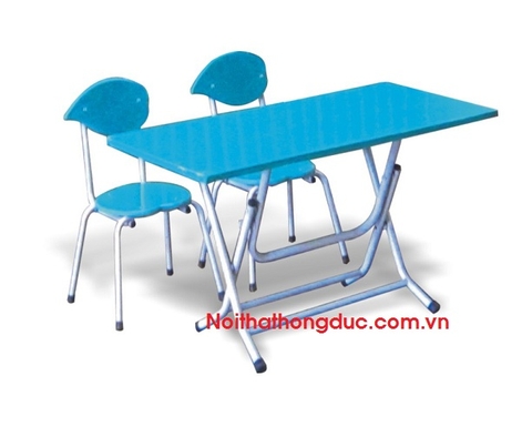 Bàn ghế mầm non Composite H-MN01B (bàn) +H-MN02B (ghế)