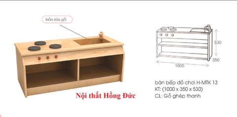 Bàn bếp đồ chơi H-MTK 13