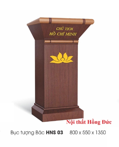 Bục tượng Bác HNS03