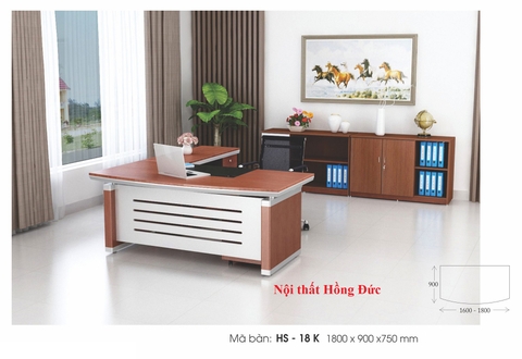 Bàn làm việc HS18K Hồng Đức