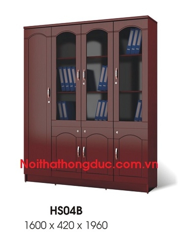 Tủ tài liệu 4 buồng H-S04B Hồng Đức