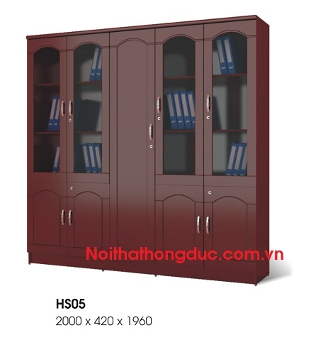 Tủ tài liệu 5 buồng HS05 Hồng Đức