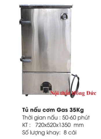 Tủ nấu cơm Gas 35kg