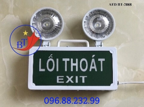 Đèn exit kết hợp sự cố AED (AED BT-2088)