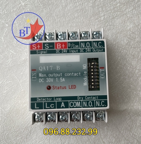 Module ngõ vào cho đầu báo thường, điều khiển chuông, còi đèn (Control Module) Horing QA17-B