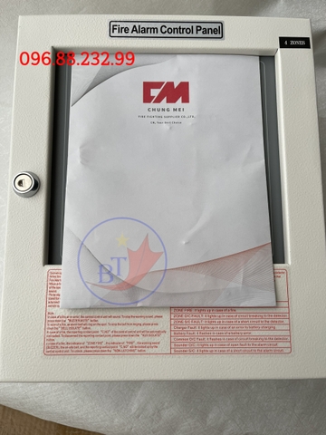 Tủ trung tâm báo cháy 4 kênh ChungMei CM-P1 Tủ trung tâm báo cháy 4 kênh ChungMei CM-P1