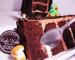 Bánh Yule Log Haki Haki - Mừng Giáng sinh 2015