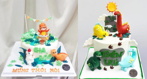 Bánh Sinh Nhật Khủng Long, Những Ý Tưởng Bánh Sinh Nhật Khủng Long Cho Bé