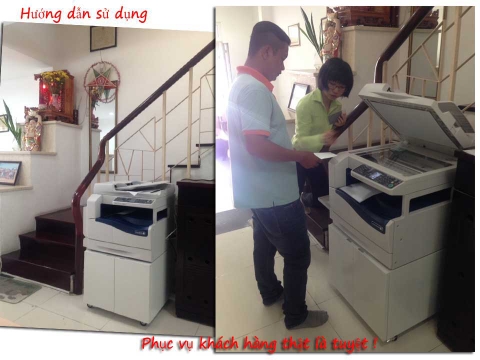 LẮP ĐẶT - HƯỚNG DẪN SỬ DỤNG - BÀN GIAO MÁY PHOTOCOPY FUJI XEROX DC S2011 (Tháng 05/2017)