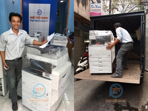 GIAO MÁY PHOTOCOPY ĐỜI MỚI CAO CẤP RICOH MP5002 - CHO KHÁCH DỊCH VỤ - KCN ĐẤT QUỐC - BÌNH DƯƠNG