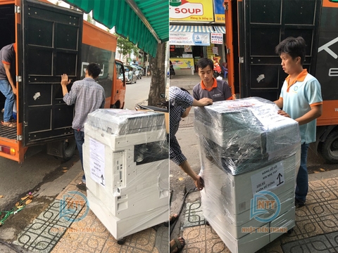 GIAO MÁY RICOH MP 5002 - PHỤC VỤ CHO KHÁCH HÀNG DỊCH VỤ - TỈNH LAI CHÂU
