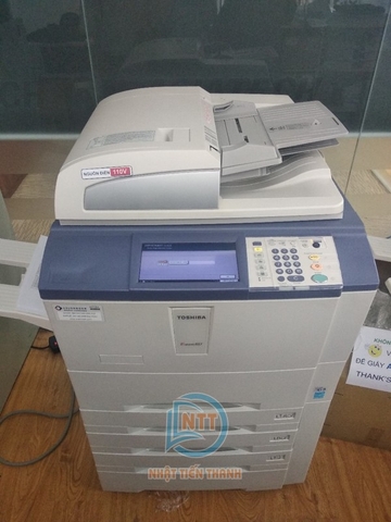 BÀN GIAO MÁY PHOTOCOPY CAO CẤP ĐỜI MỚI TOSHIBA E857 - CHO CTY CÔNG NGHỆ MÔI TRƯỜNG - QUẬN PHÚ NHUẬN