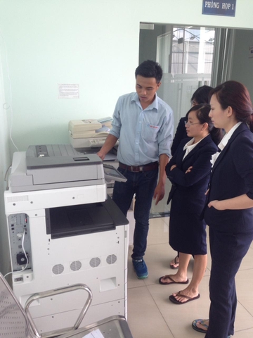 GIAO MÁY PHOTOCOPY MÀU RICOH MP C4503 CHO CÔNG TY THIẾT KẾ NỘI THẤT TẠI QUẬN 3