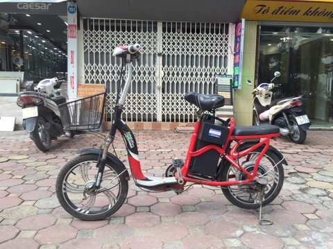 Xe đạp điện Hk bike cũ - 8