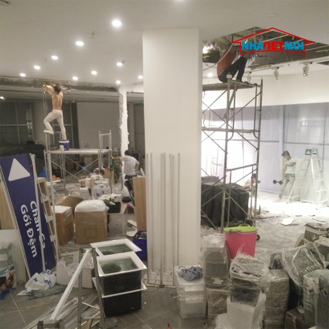 Sửa chữa cửa hàng tại Long Biên (Aeon Mall Long Biên)