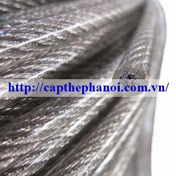 Cáp thép bọc nhựa 4mm