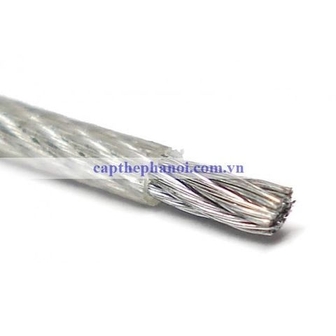 Cáp thép bọc nhựa 6mm