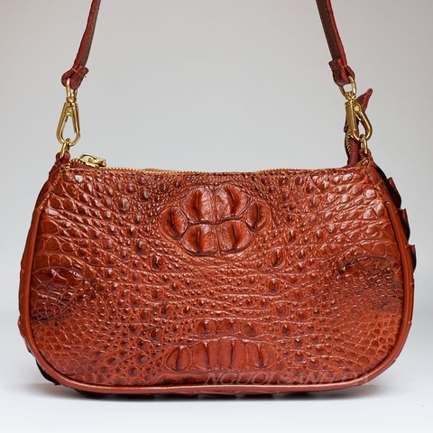 TÚI KẸP NÁCH DA CÁ SẤU NGƯỜI SÀNH DA TCS978-NĐG