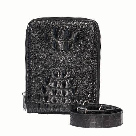 Túi đeo chéo nam da cá sấu DCCS- 102D