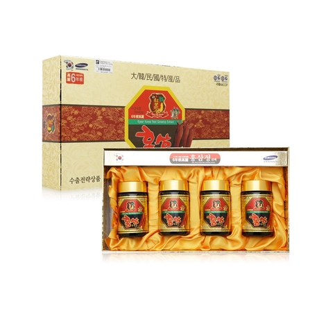 Cao Hồng Sâm 6 năm tuổi KANGHWA Hàn Quốc hộp 4 lọ * 250g