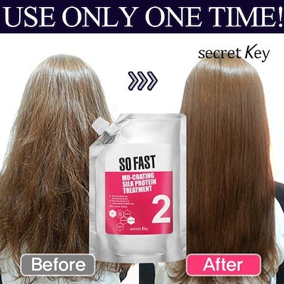 Kem ủ tóc Secret Key So Fast Mu-Coating Silk Protein Treatment 480g