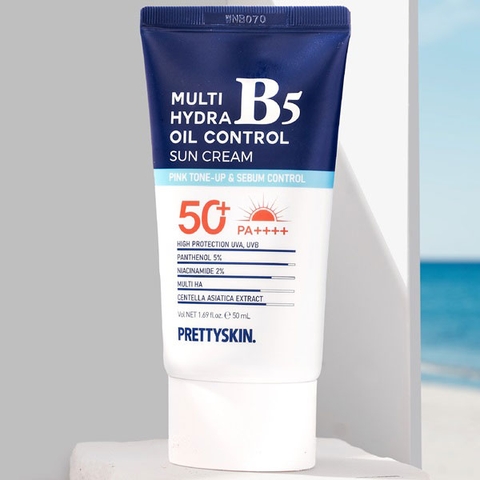 Kem Chống Nắng Pretty Skin Multi Hydra B5 Oil Control Sun Cream - 50ml