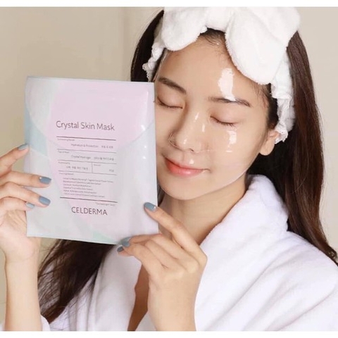 Mặt Nạ Thạch Anh Celderma Crystal Skin Mask Hàn Quốc