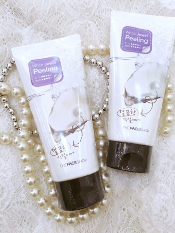 Tẩy Tế Bào Chết Ngọc Trai The Face Shop White Jewel Peeling