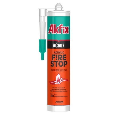Keo Silicone chống cháy lan Akfix AC 607