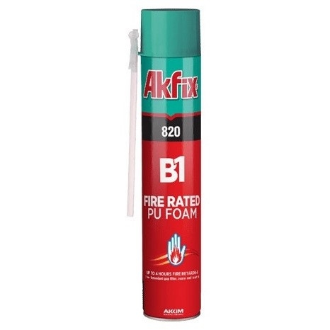 Keo PU Foam chống cháy cấp B1 Akfix 820/820P